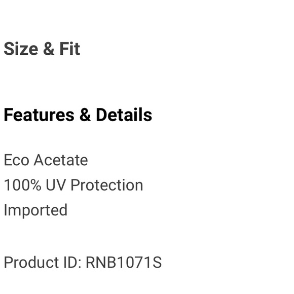 *Sold* Rag & Bone Gwyn Cat Eye Sunglasses - Picture 8 of 8